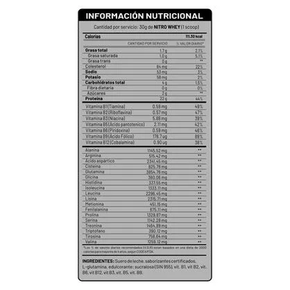 NITRO WHEY UNIVERSE NUTRITION 5KG